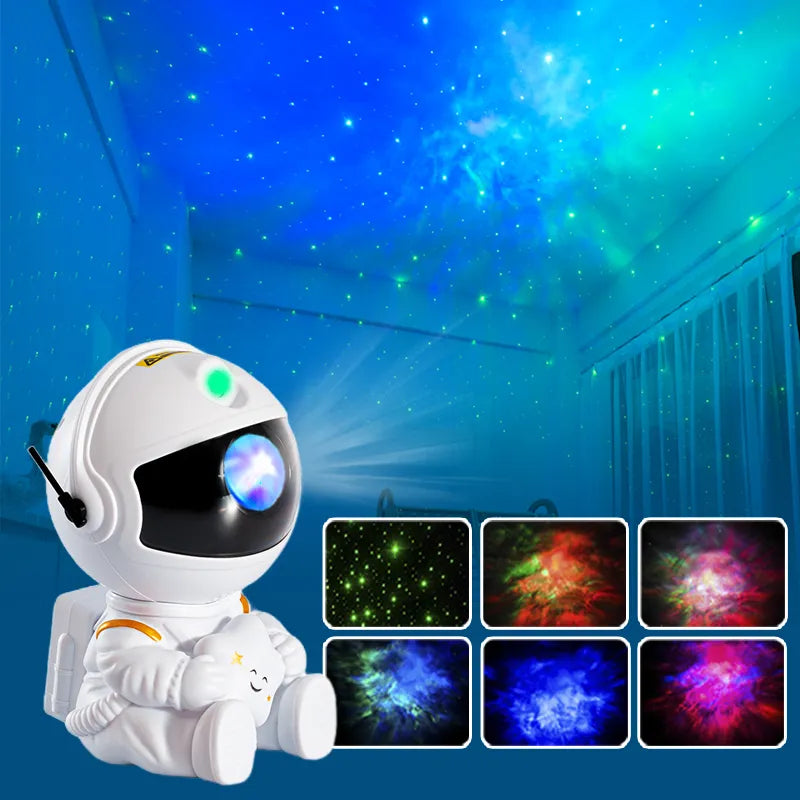 Galaxy Star Projector LED Night Light, Céu estrelado