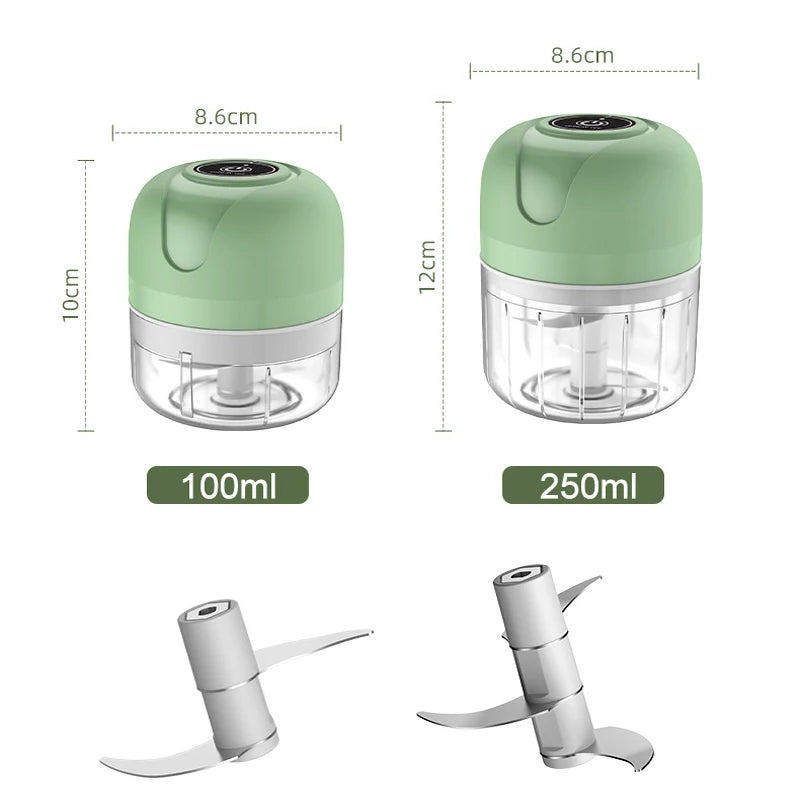 Mini Triturador Elétrico 250ml